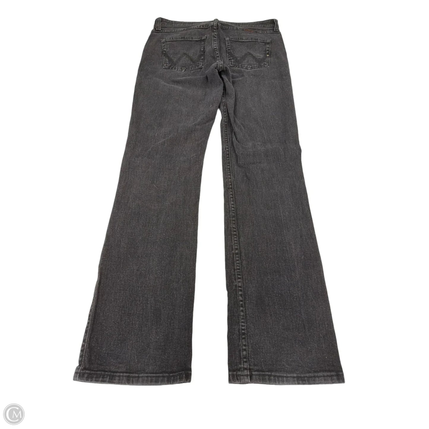 Jeans Boot Cut By Wrangler In Black Denim, Size: 10