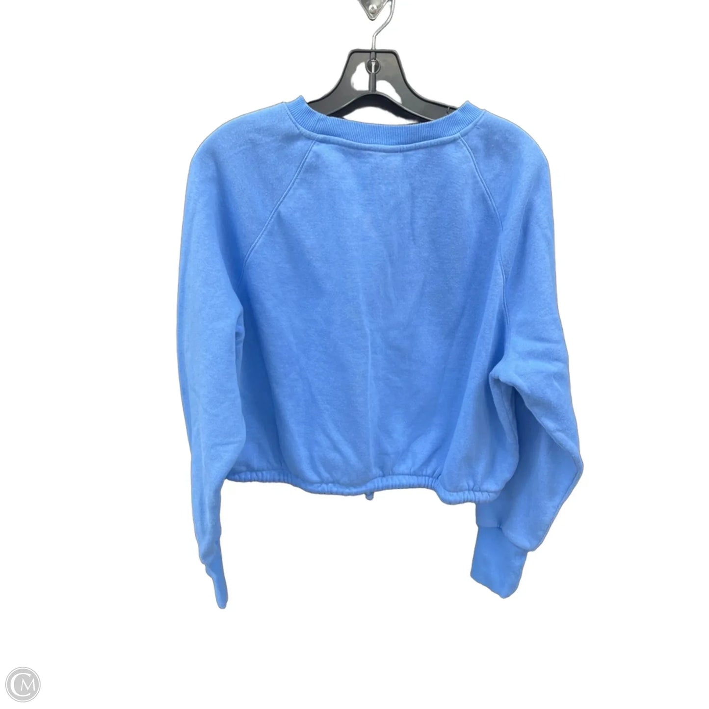 Top Long Sleeve By H&m In Blue, Size: M