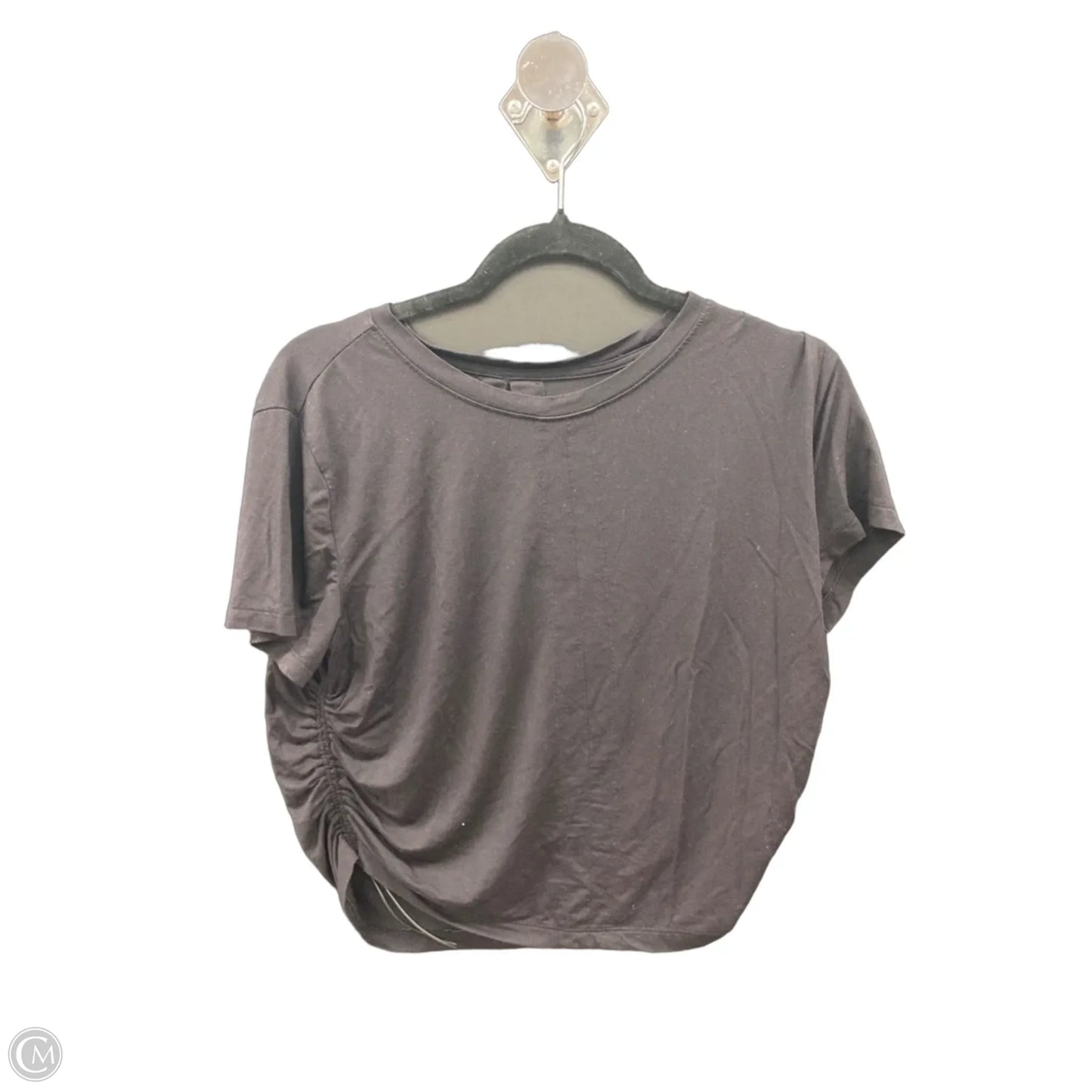 Top Short Sleeve By Flx In Black, Size: S
