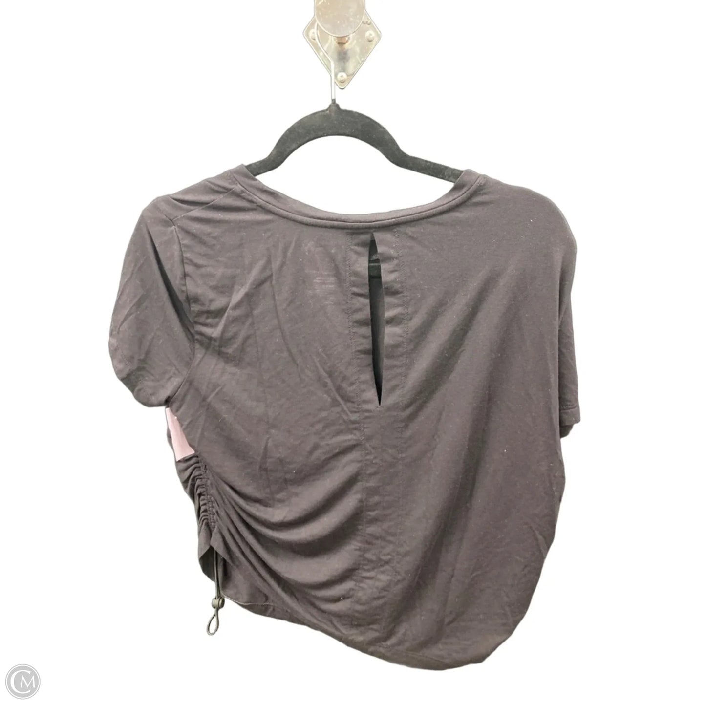 Top Short Sleeve By Flx In Black, Size: S
