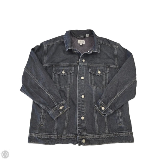 Jacket Denim By Universal Thread In Blue Denim, Size: Xl