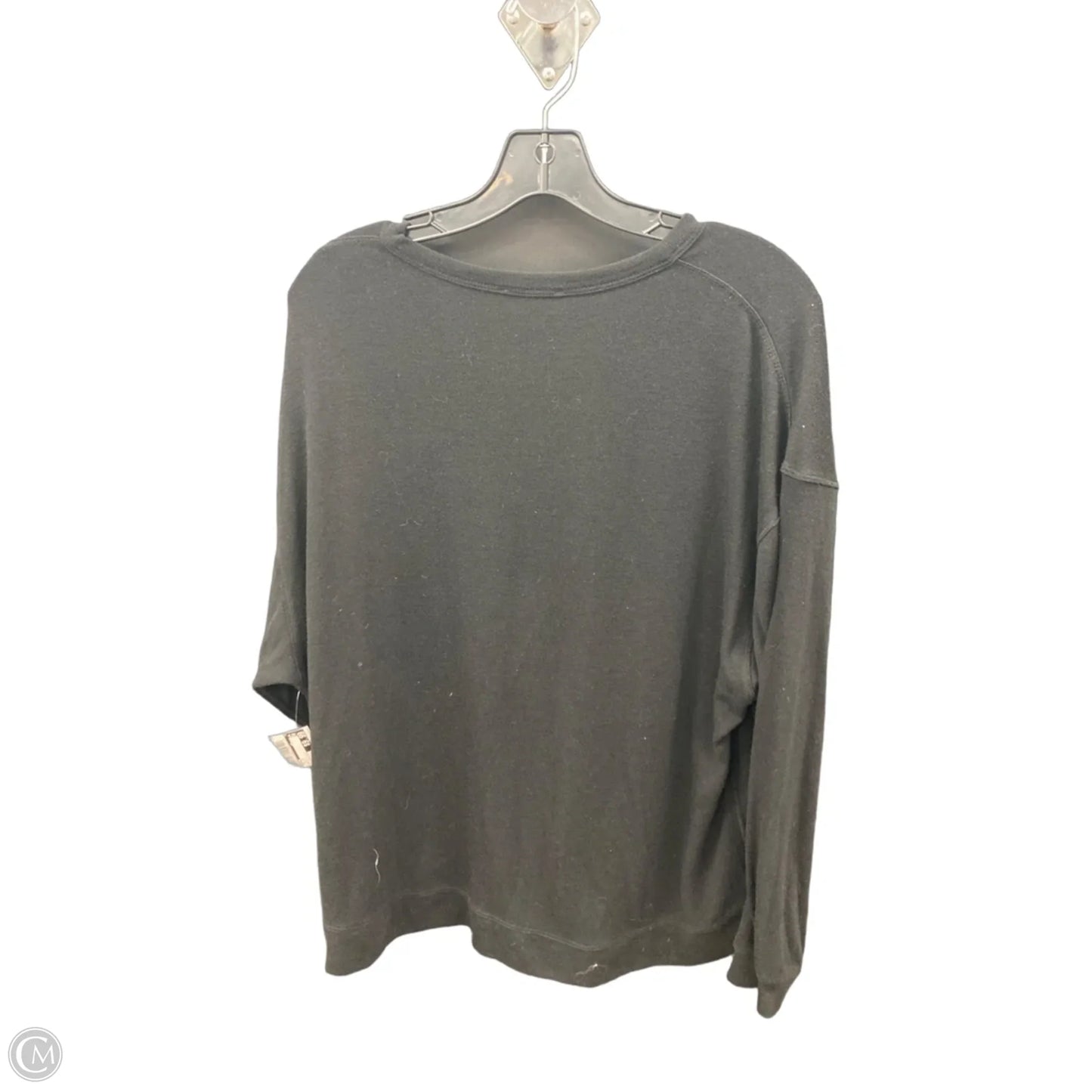 Top Long Sleeve By Bohme In Black, Size: M