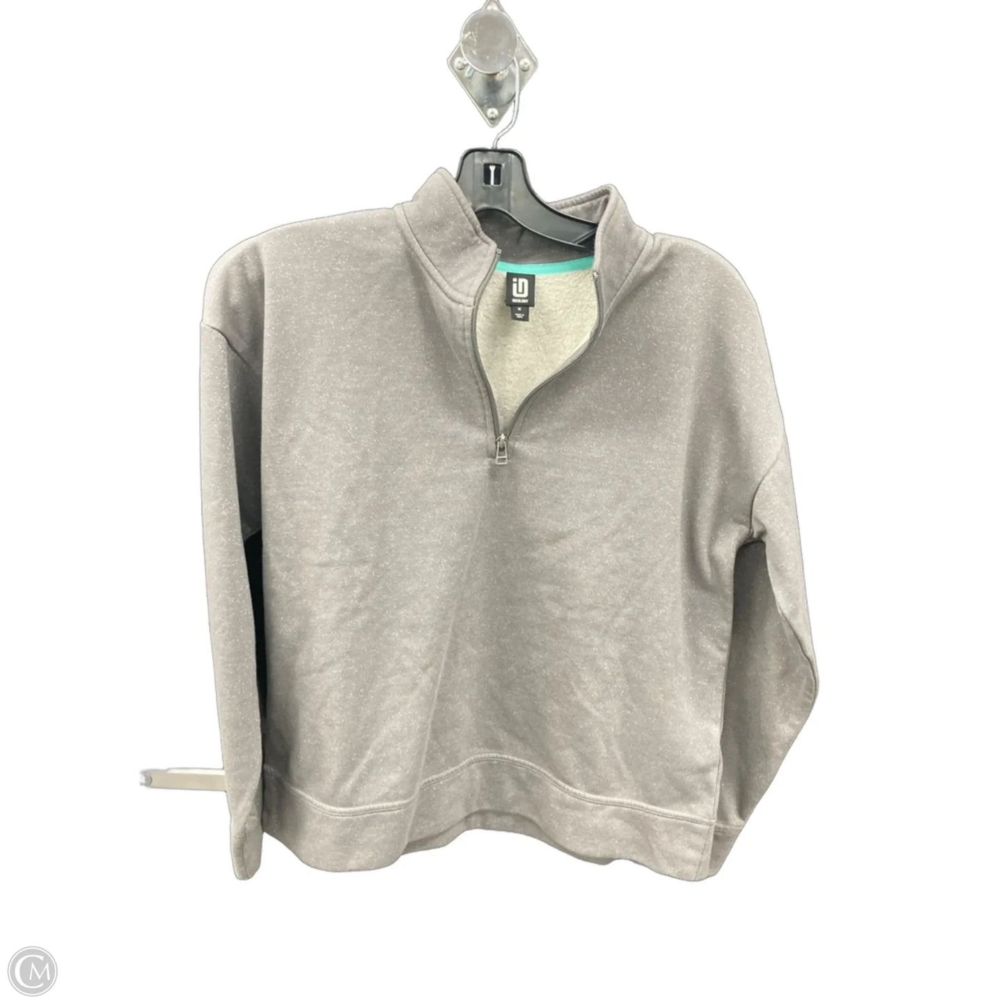 Top Long Sleeve By Ideology In Grey, Size: M