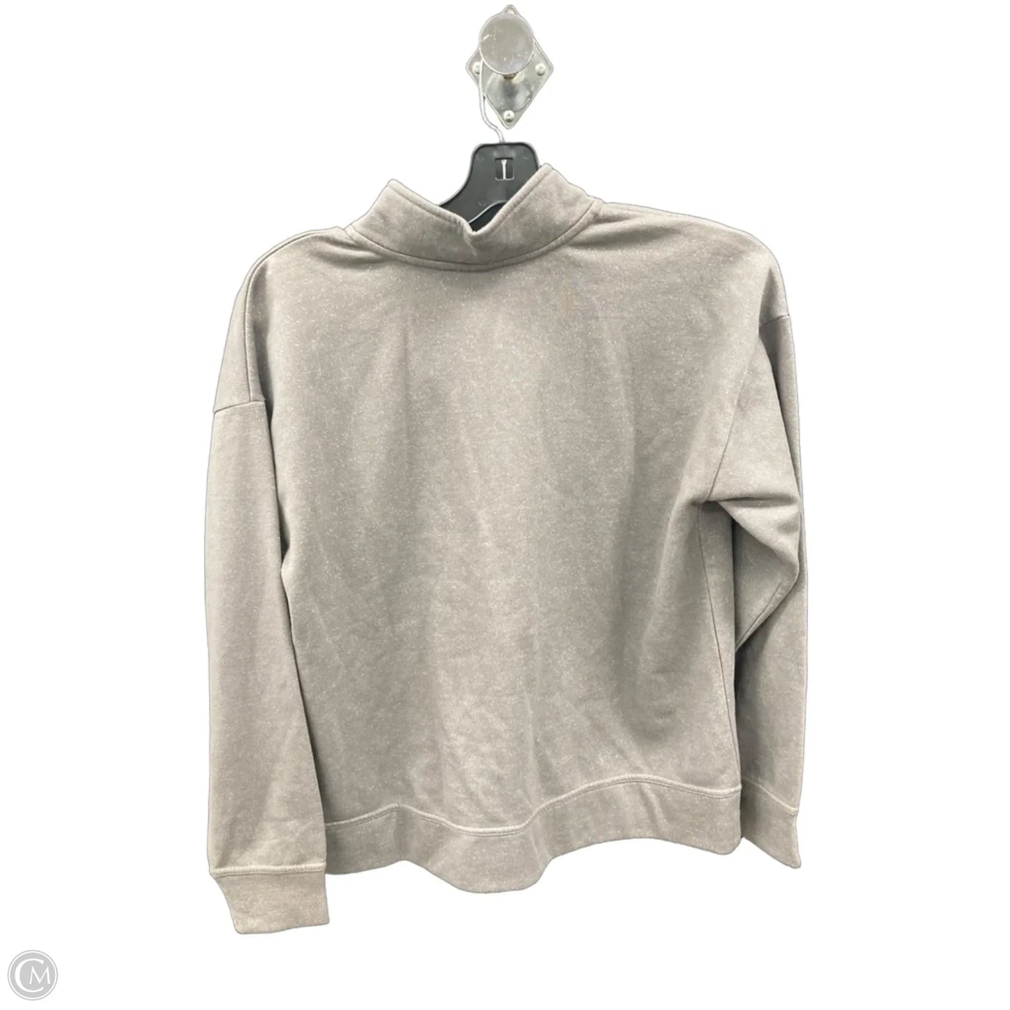 Top Long Sleeve By Ideology In Grey, Size: M
