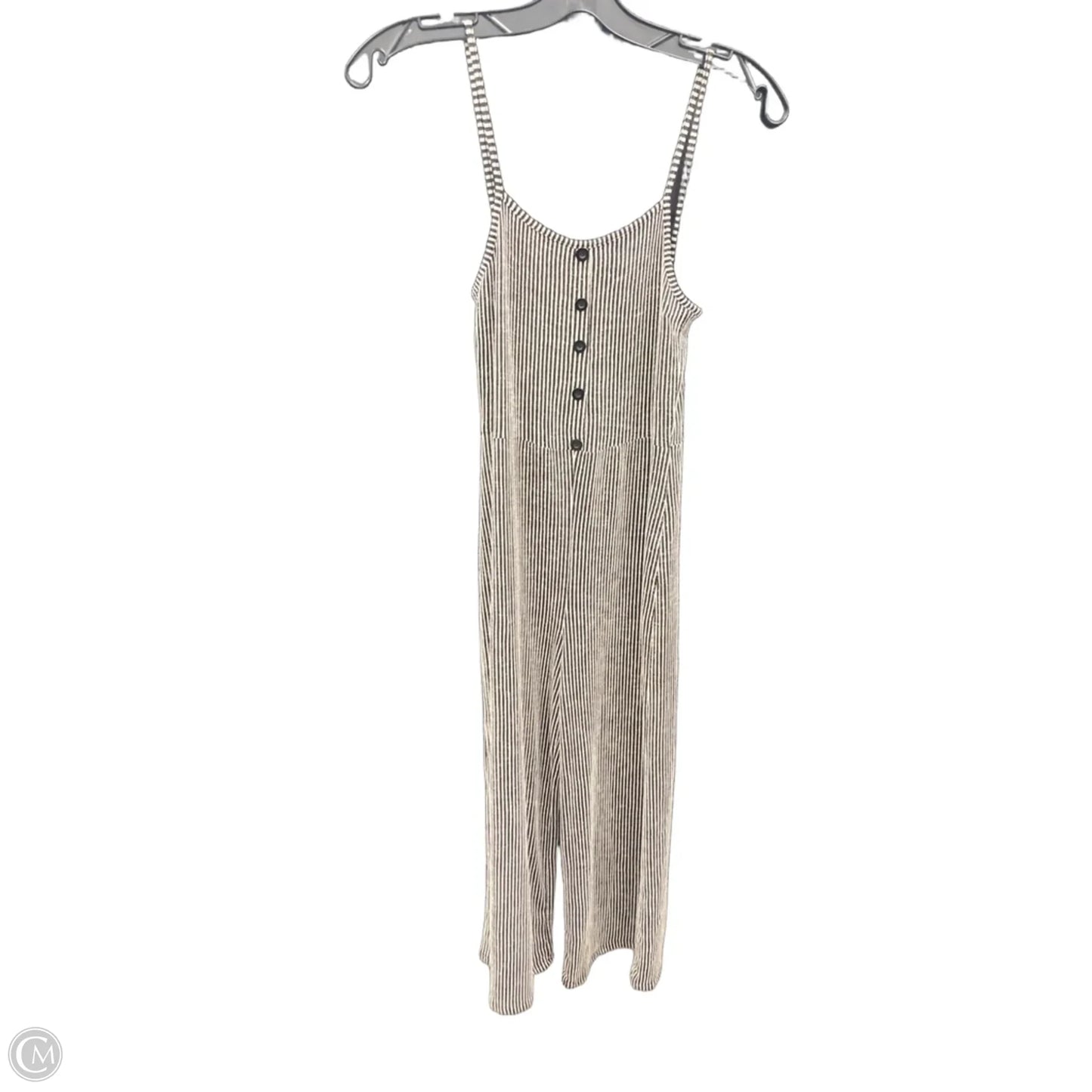 Jumpsuit By Caution To The Wind In Striped Pattern, Size: M