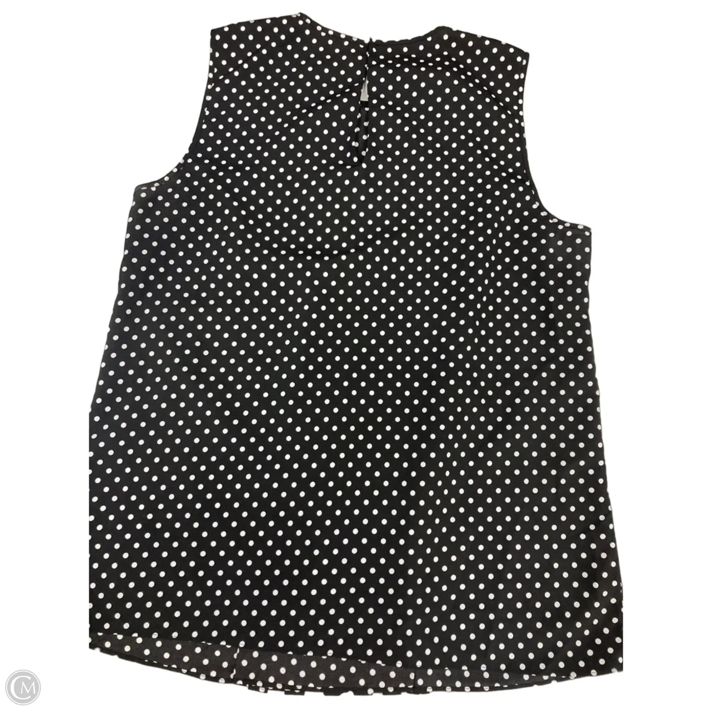 Tank Top By Michael By Michael Kors In Polkadot Pattern, Size: M