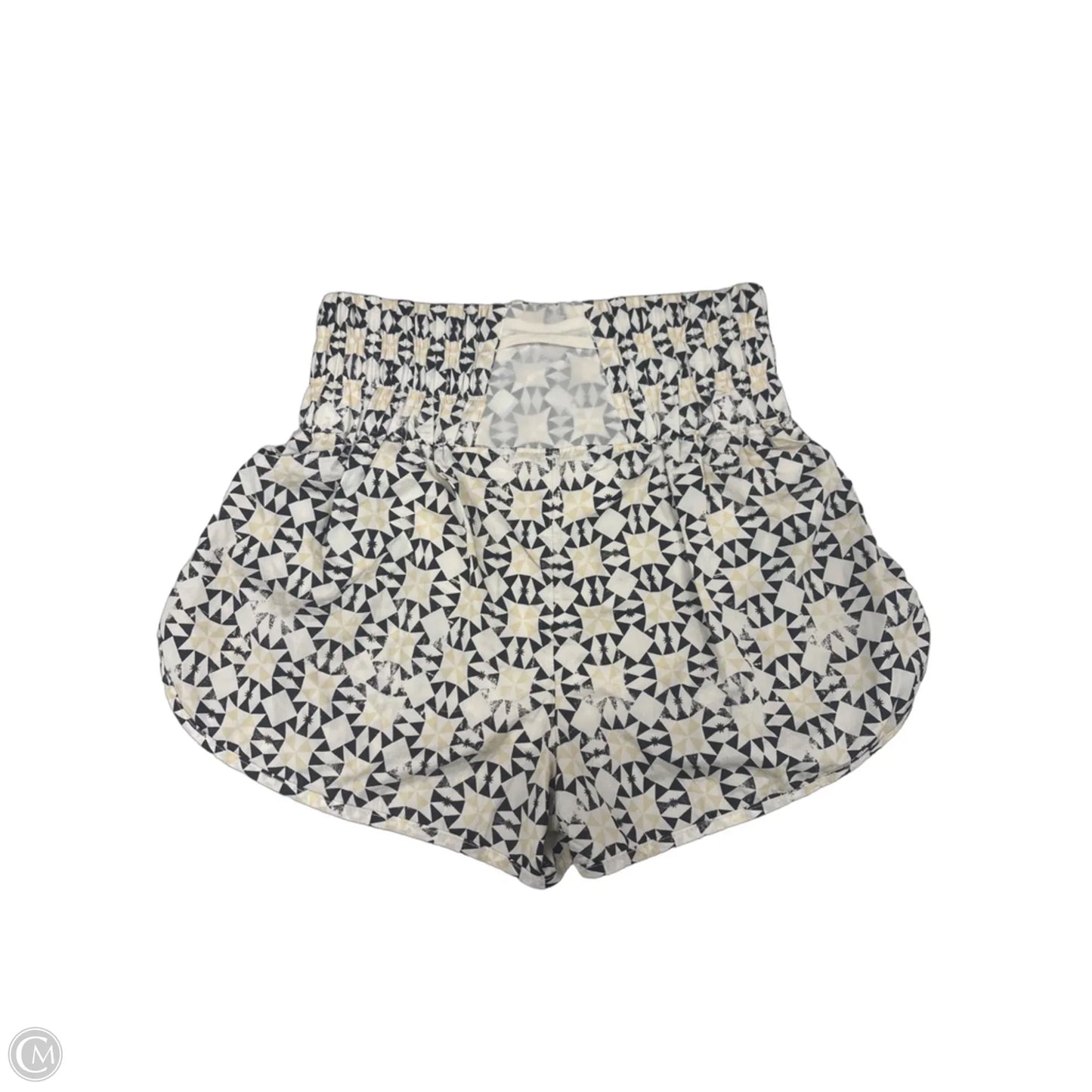 Athletic Shorts By Free People In Geometric Pattern, Size: S
