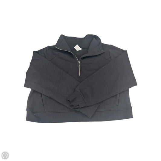 Sweatshirt Collar By All In Motion In Black, Size: L