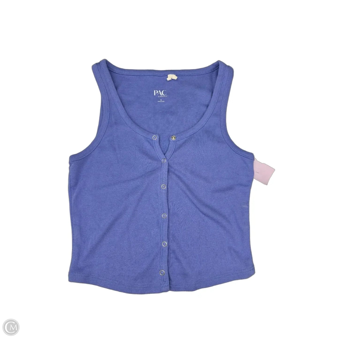 Tank Top By Cme In Blue, Size: S