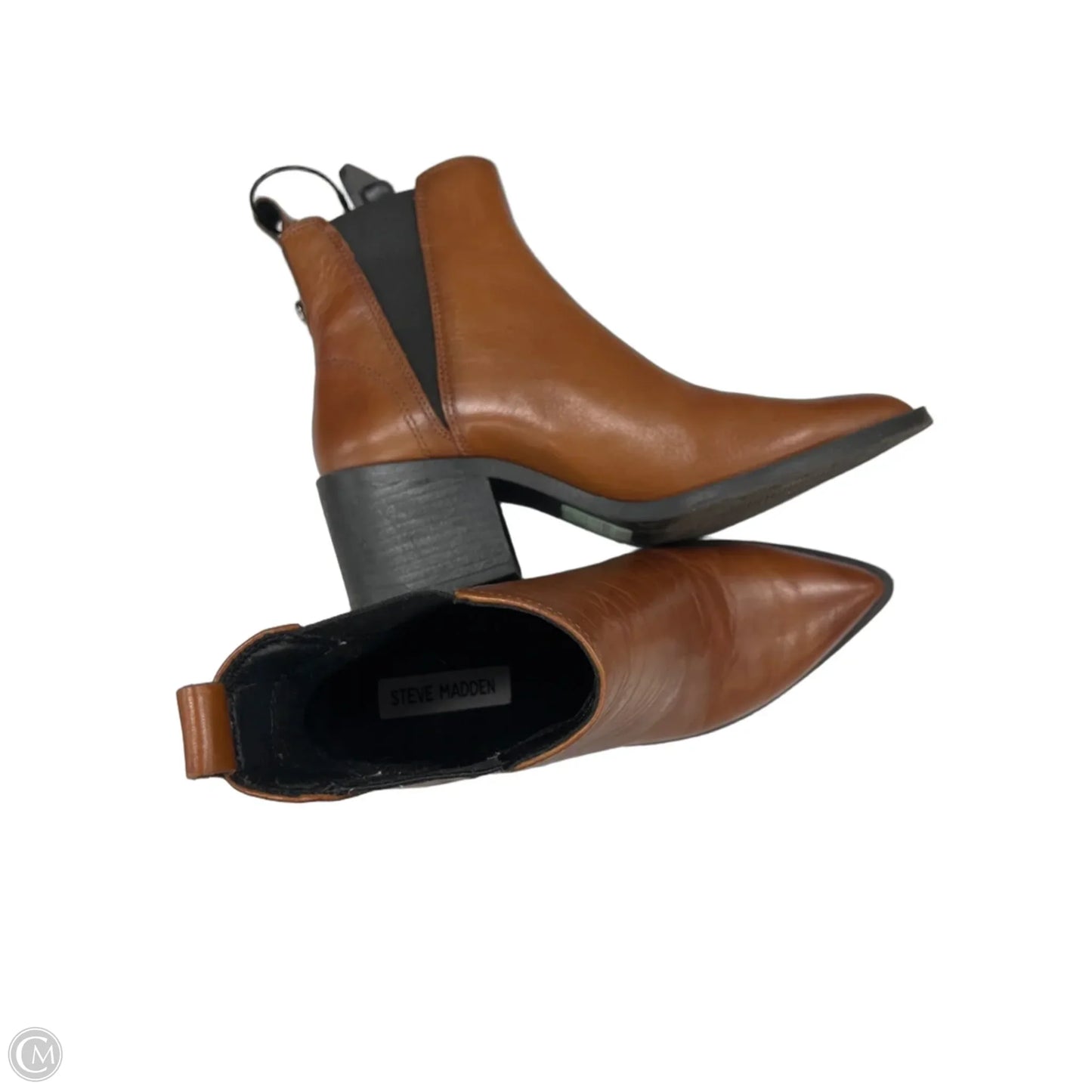 Boots Ankle Flats By Steve Madden In Brown, Size: 7