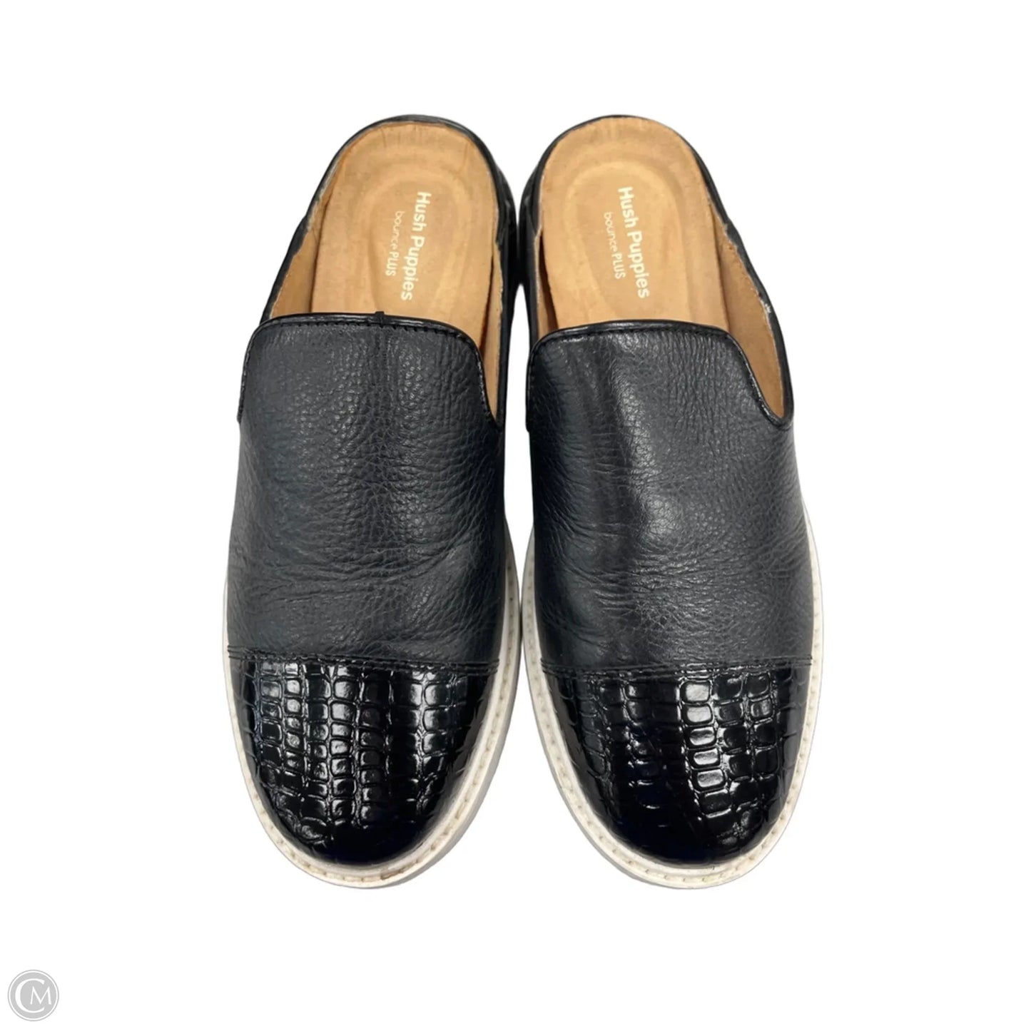 Shoes Flats By Hush Puppies In Black, Size: 6.5