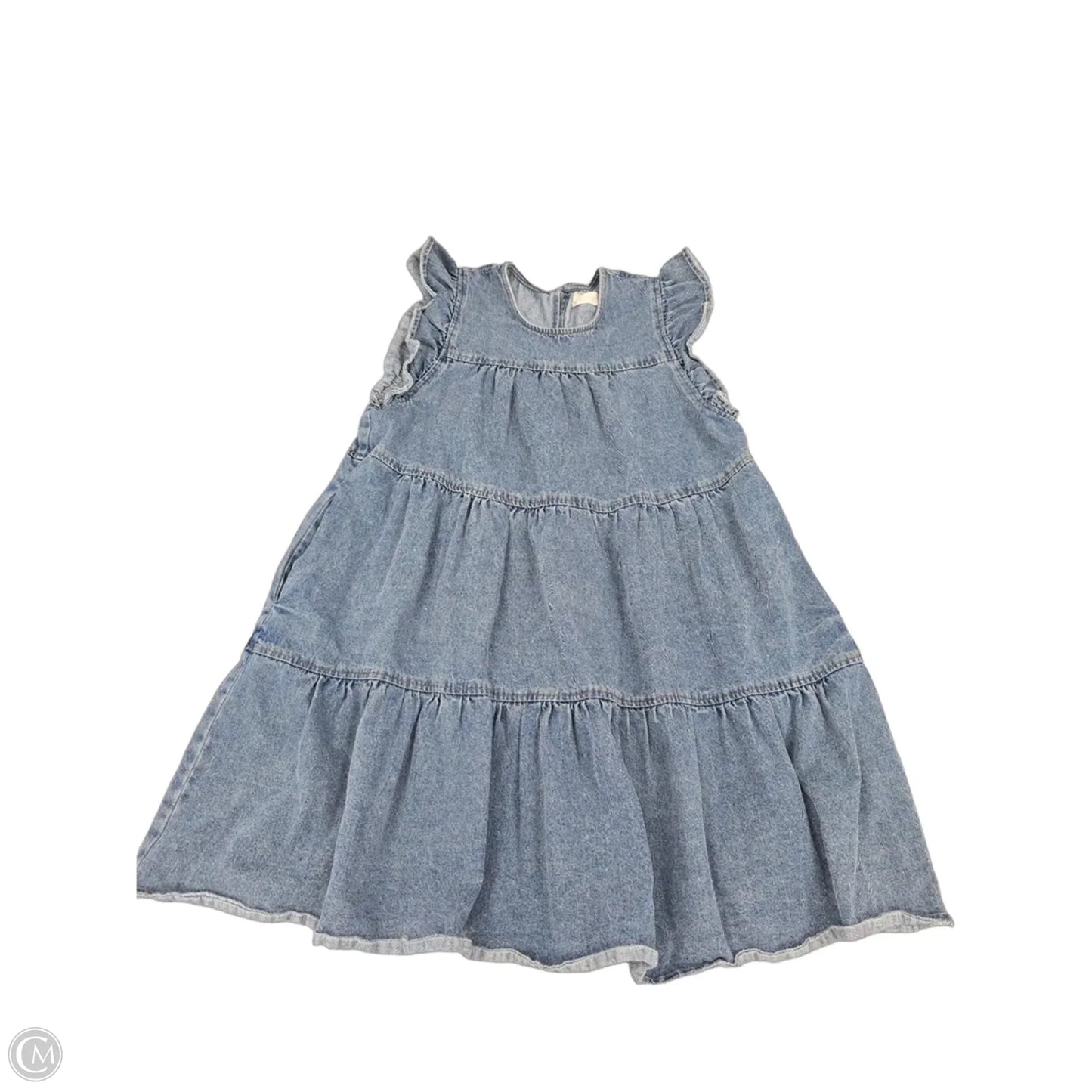 Dress Casual Short By Altard State In Blue Denim, Size: M