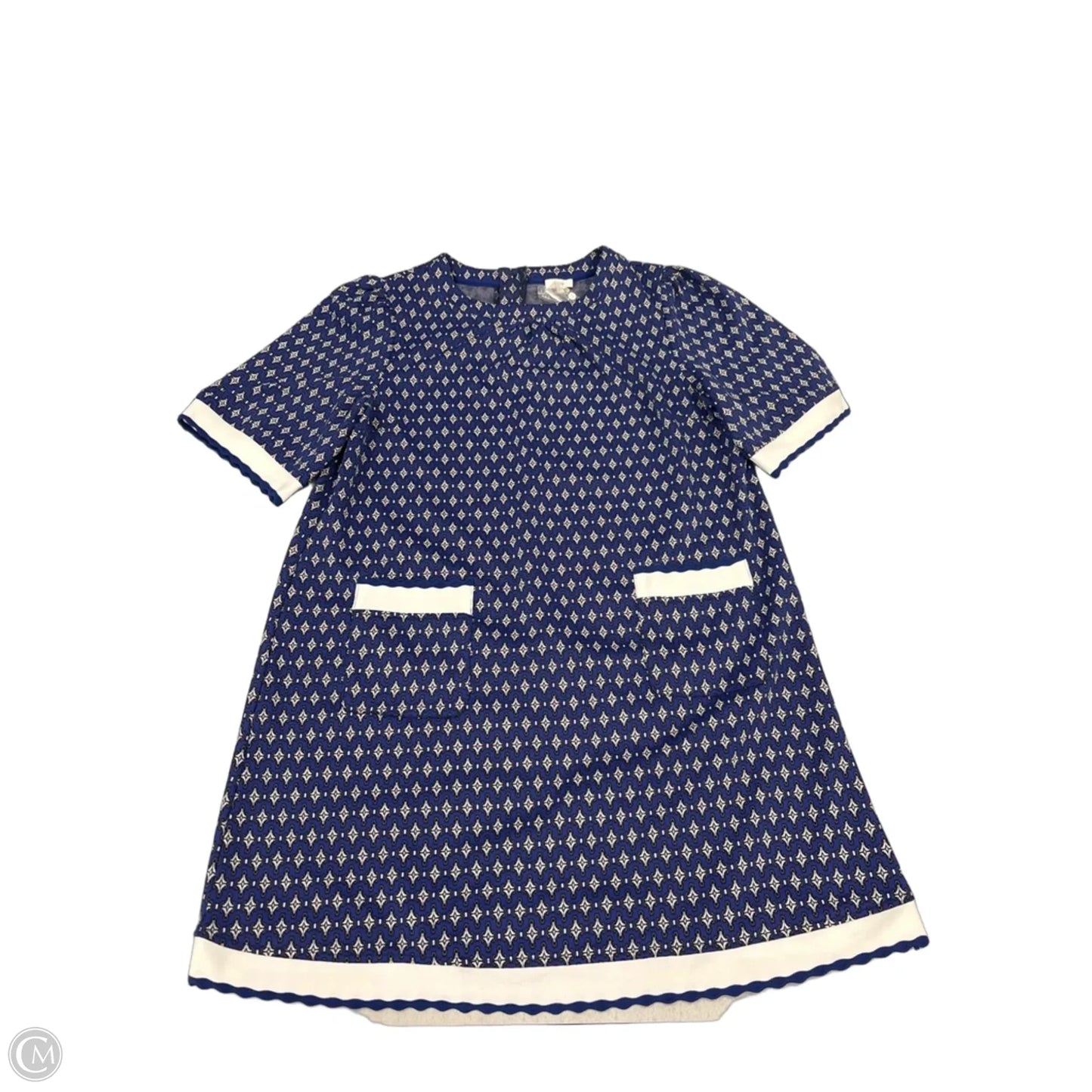 Dress Casual Short By Voy In Geometric Pattern, Size: L