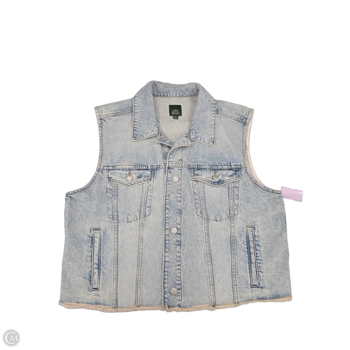 Vest Other By Wild Fable In Blue Denim, Size: Xl