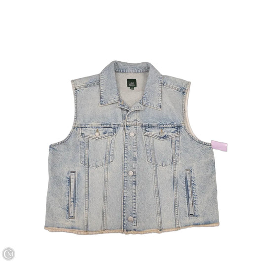 Vest Other By Wild Fable In Blue Denim, Size: Xl