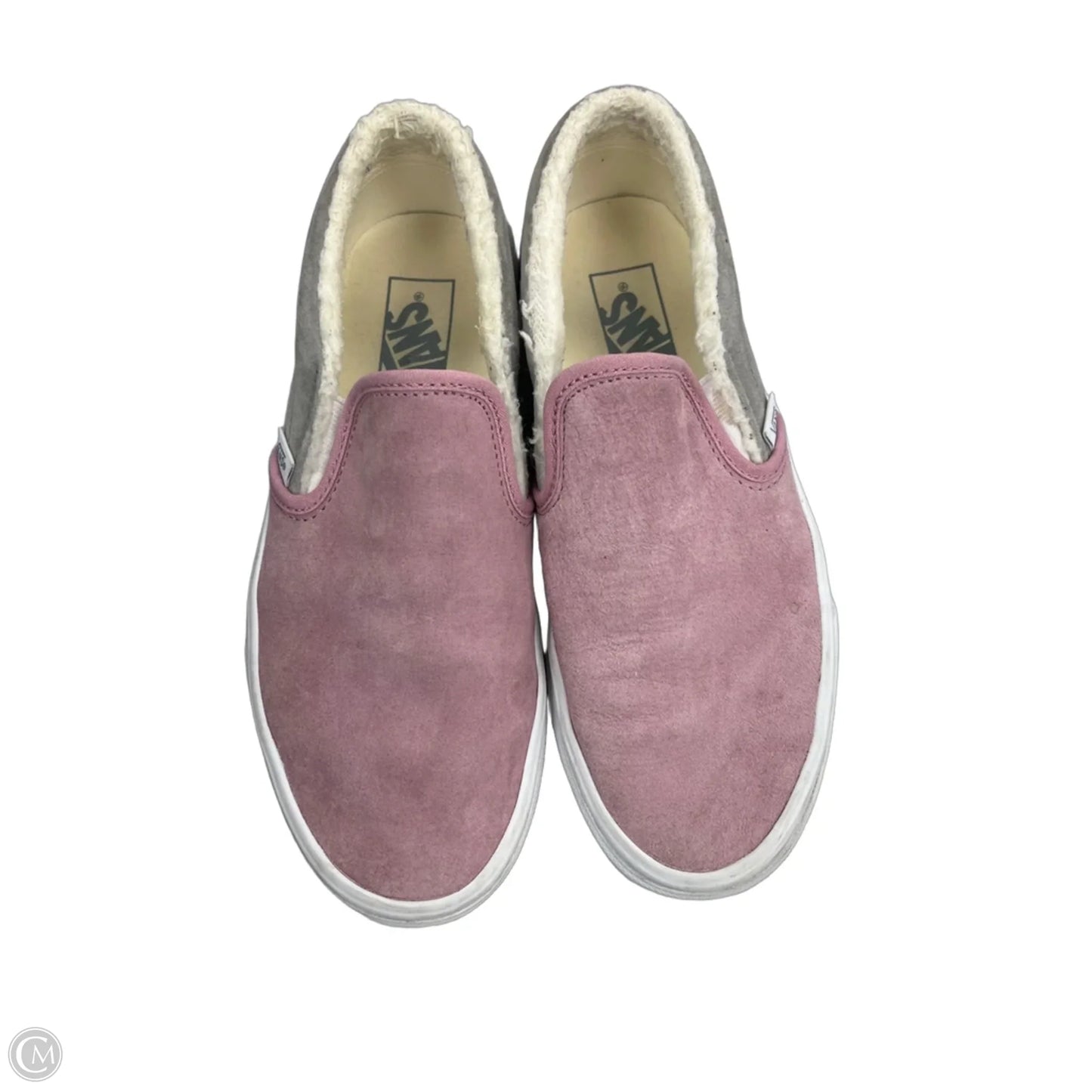 Shoes Flats By Vans In Pink, Size: 8