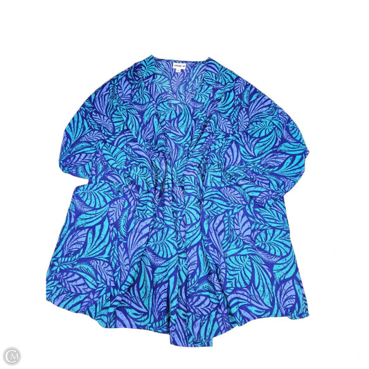 Swimwear Cover-up By Cmf In Tropical Print, Size: 3x
