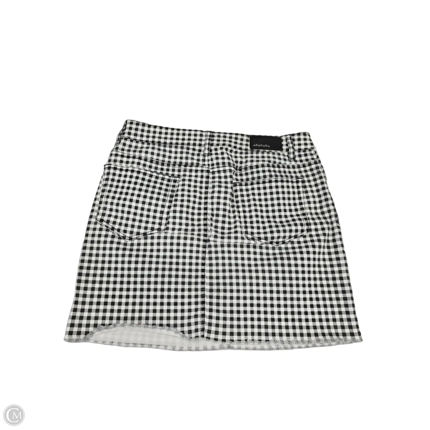 Skirt Mini & Short By Dollhouse In Black & White, Size: 8