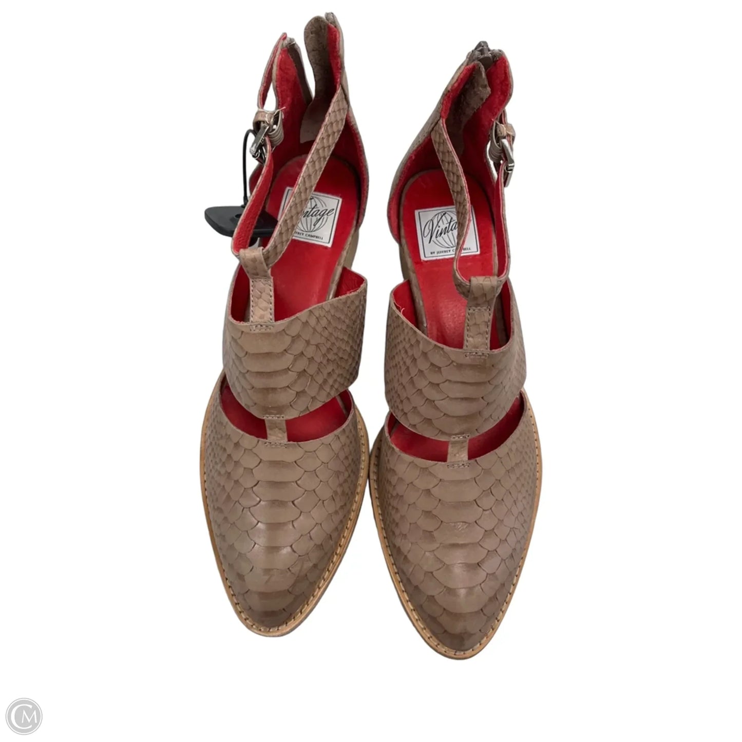 Shoes Heels Block By Jeffrey Campbell In Brown, Size: 11