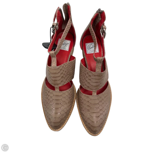 Shoes Heels Block By Jeffrey Campbell In Brown, Size: 11