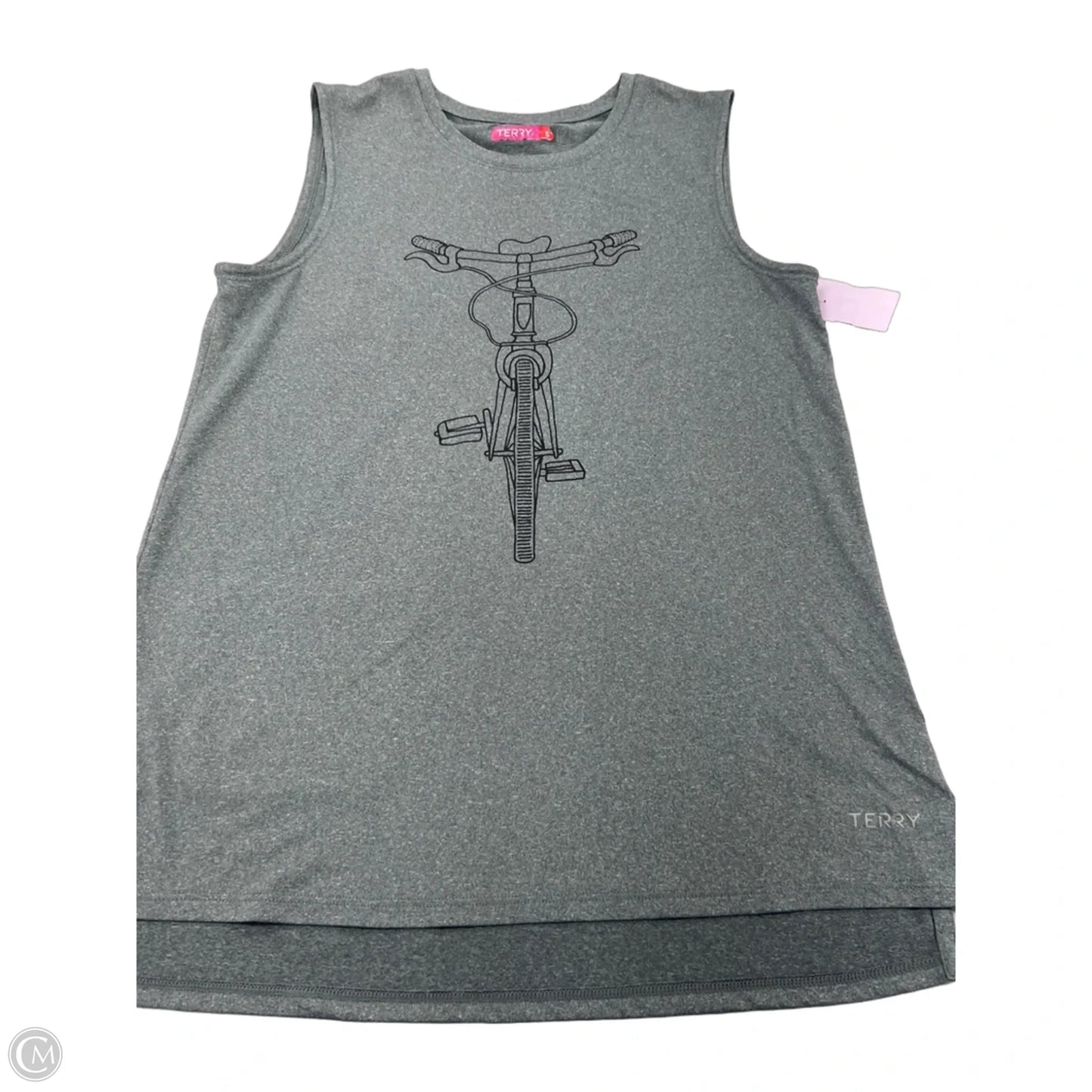 Tank Top By Cmf In Grey, Size: S