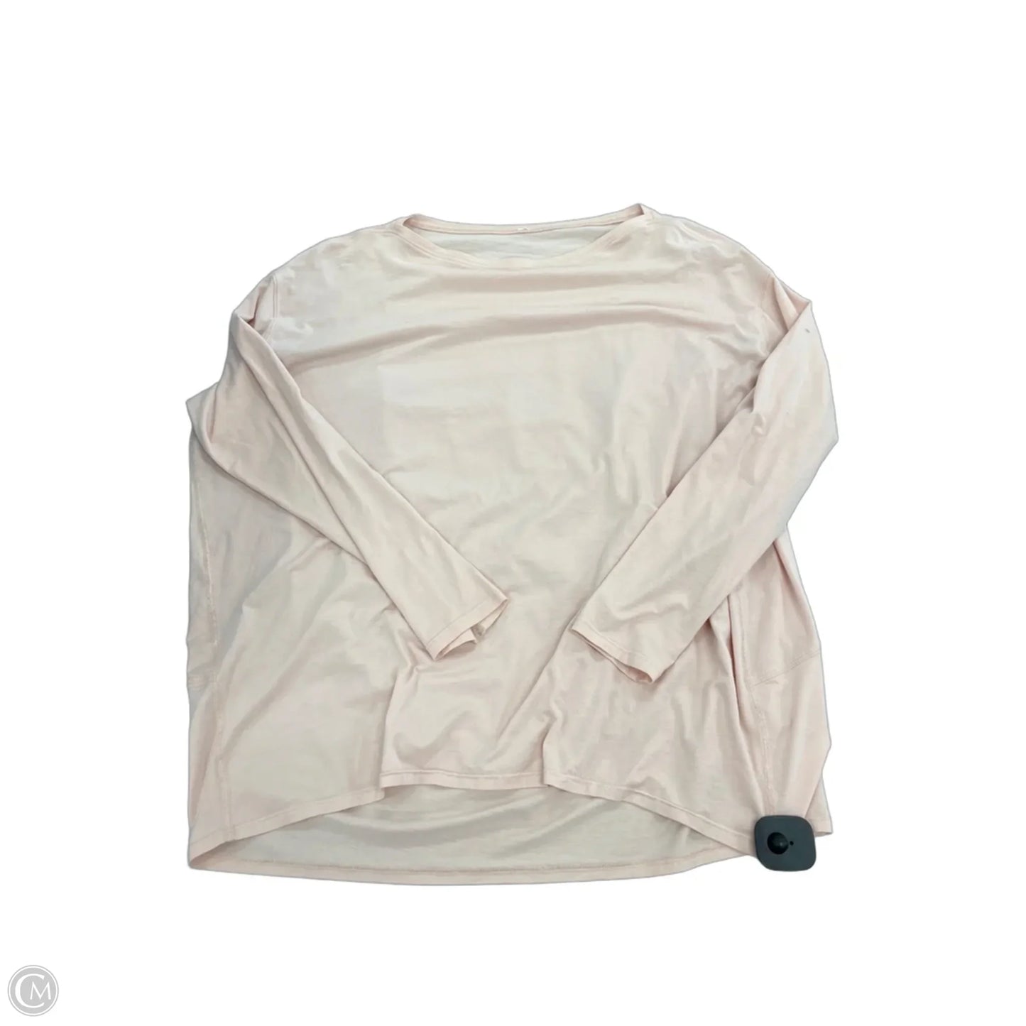 Top Long Sleeve By Lululemon In Pink, Size: 12