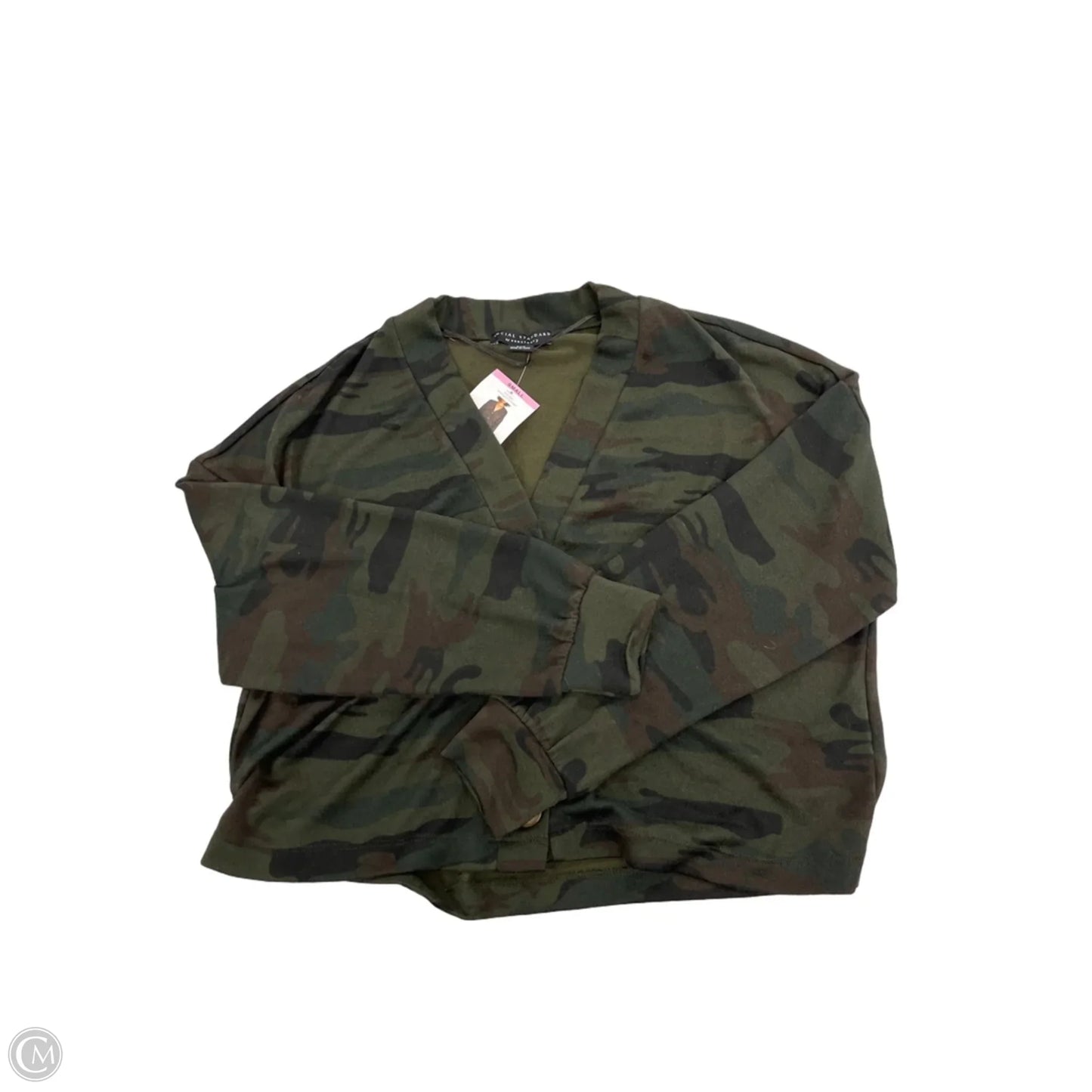 Cardigan By Sanctuary In Camouflage Print, Size: S