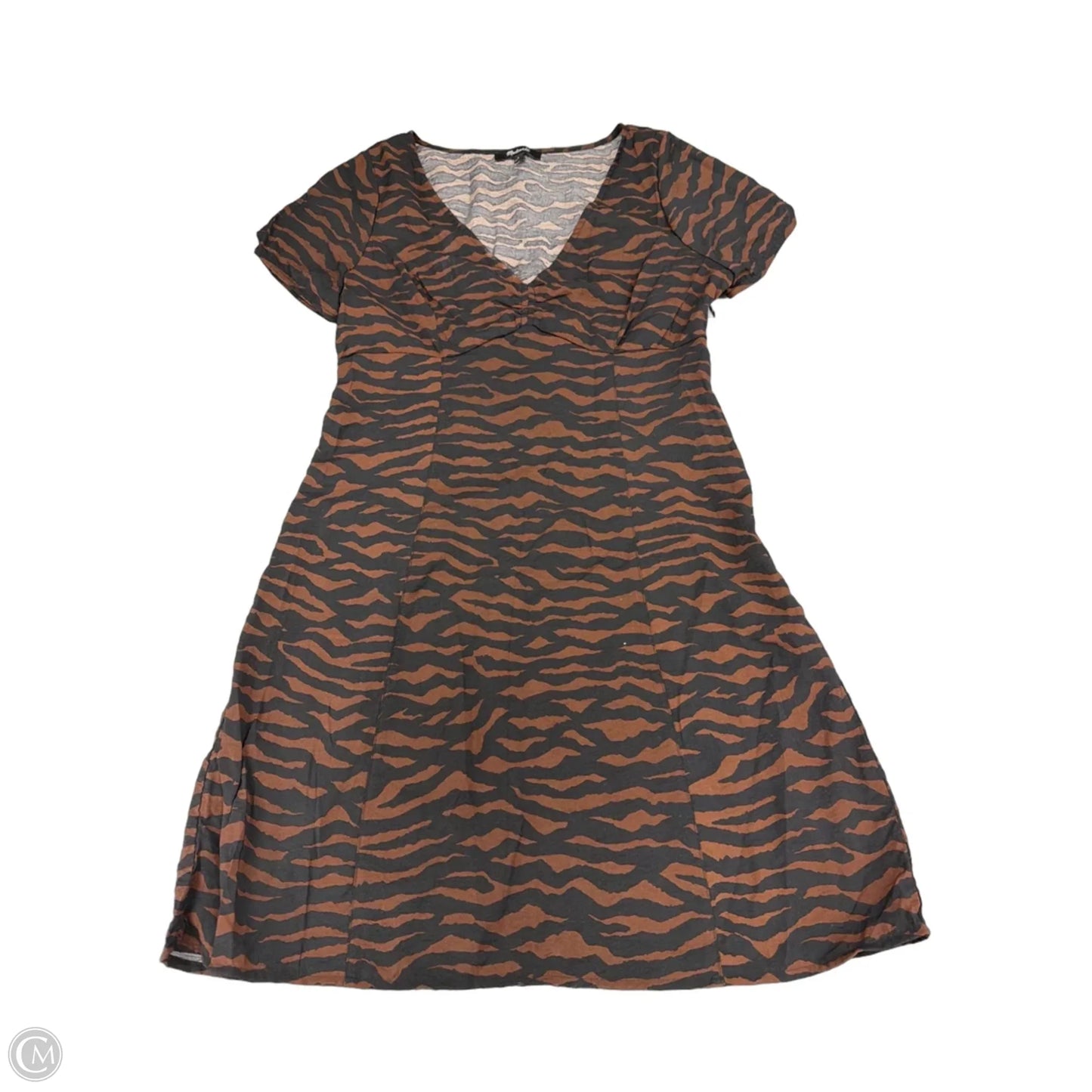 Dress Casual Short By Madewell In Animal Print, Size: S