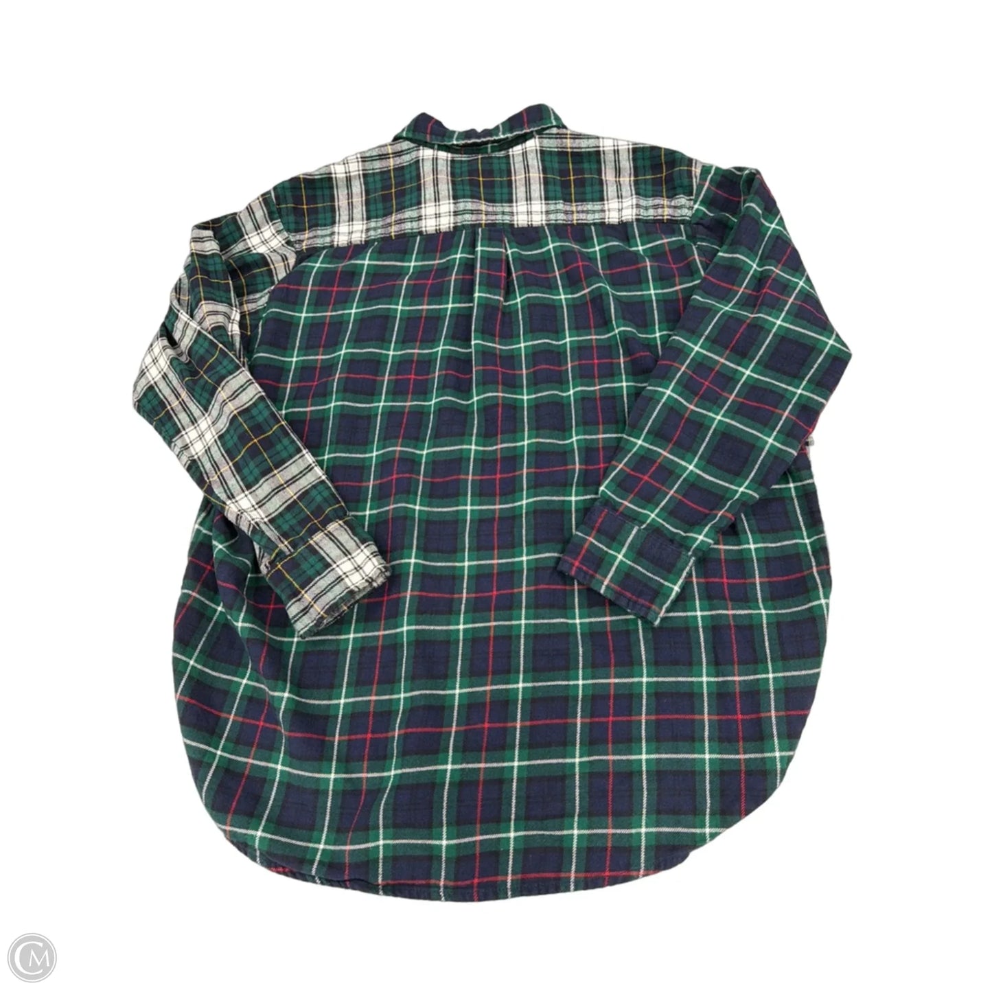 Top Long Sleeve By Gap In Green, Size: S