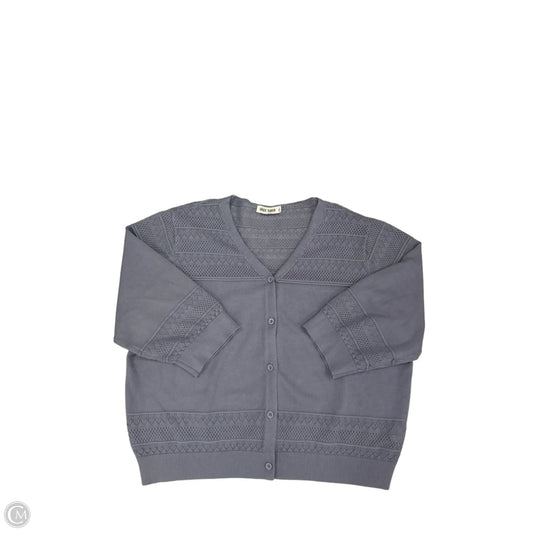 Cardigan By Grace Karin In Blue, Size: Xxl
