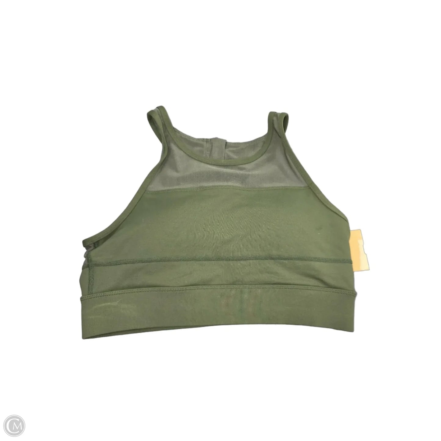 Athletic Bra By Zyia In Green, Size: M