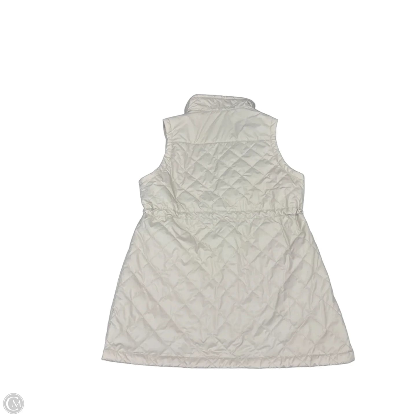Vest Puffer & Quilted By Columbia In White, Size: L