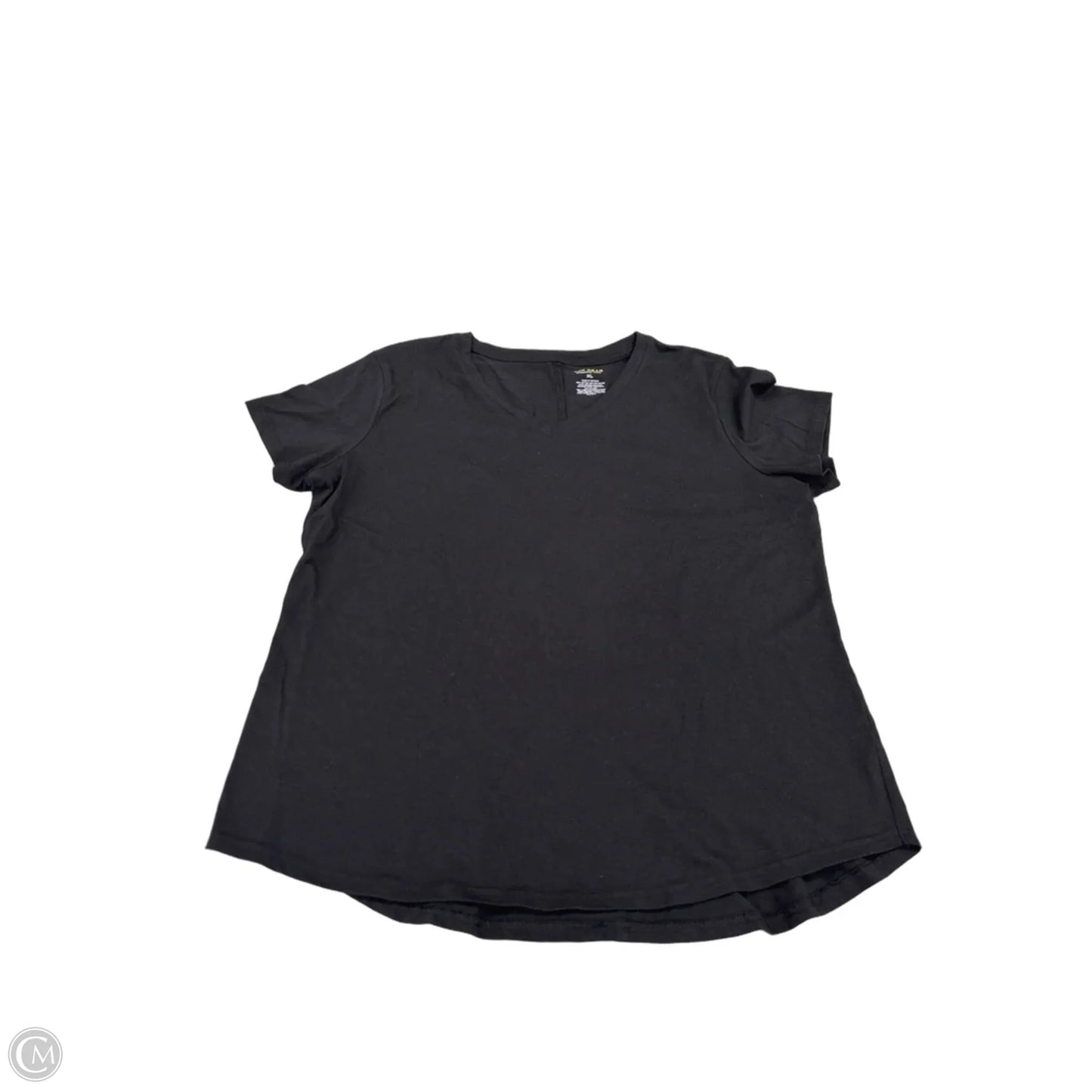 Top Short Sleeve By Tek Gear In Black, Size: Xl
