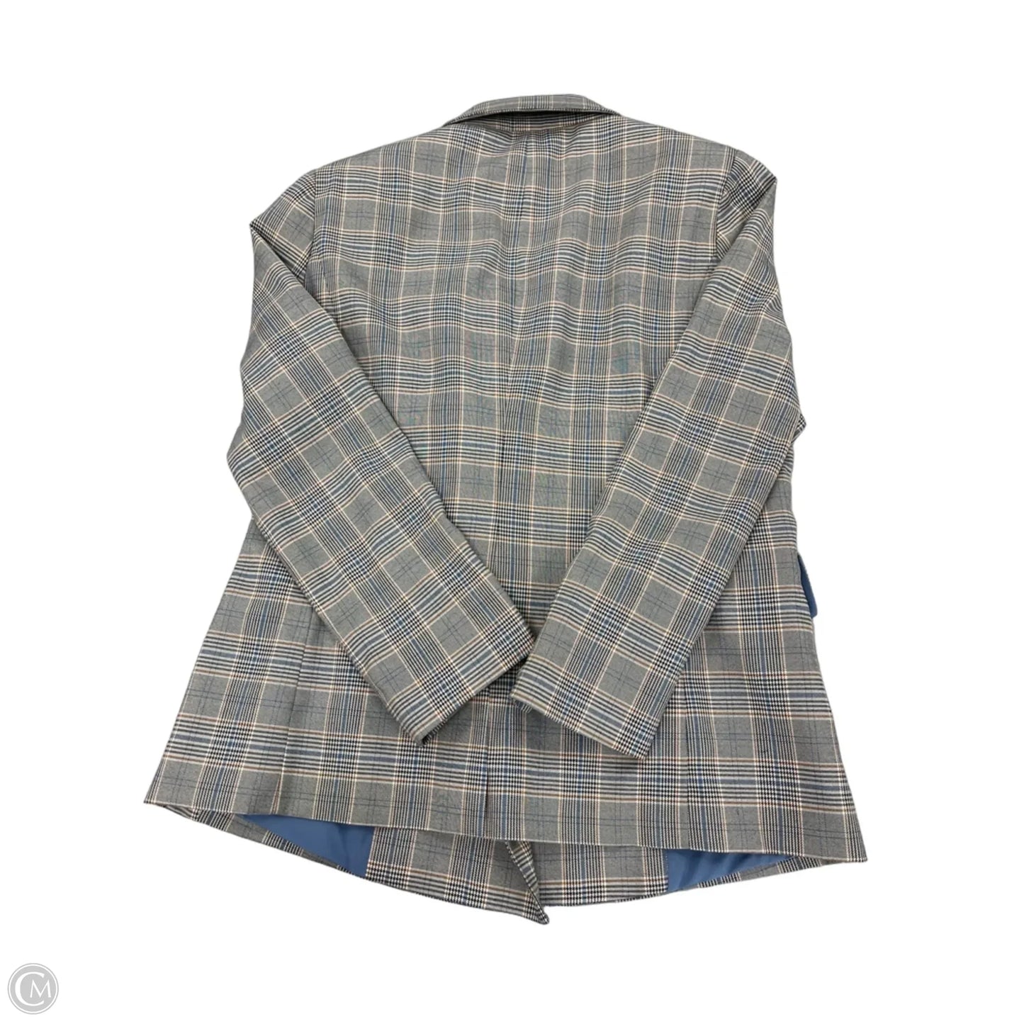Blazer By Evereve In Blue & Grey, Size: L