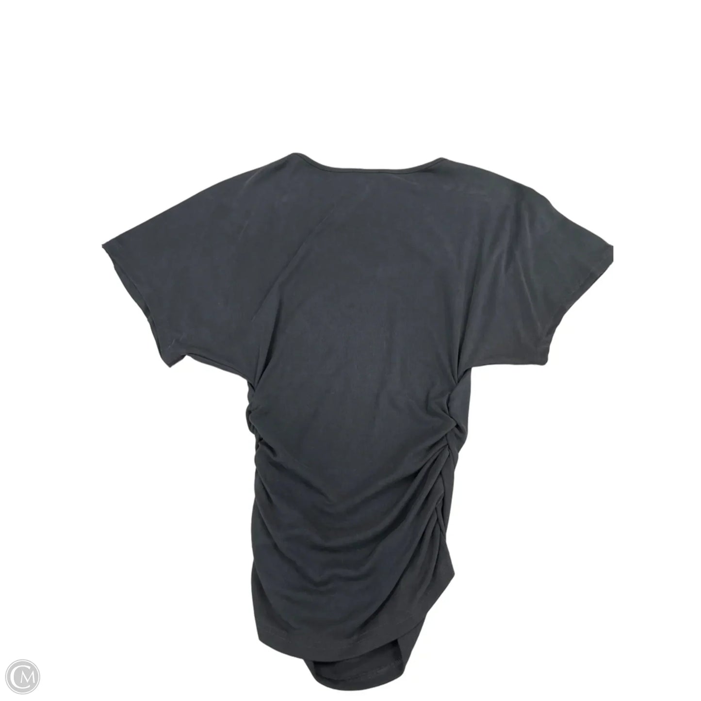 Top Short Sleeve By Cme In Black, Size: L