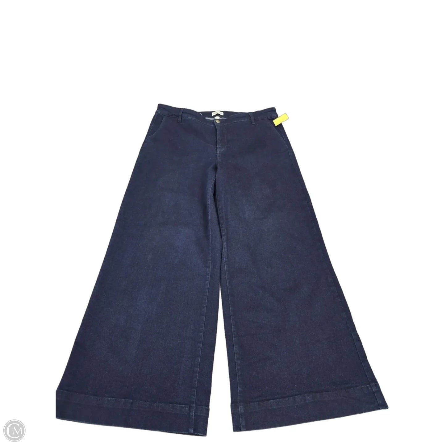 Jeans Wide Leg By Ava & Viv In Blue Denim, Size: 18