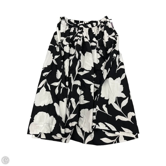 Skirt Designer By Kate Spade In Black & White, Size: M
