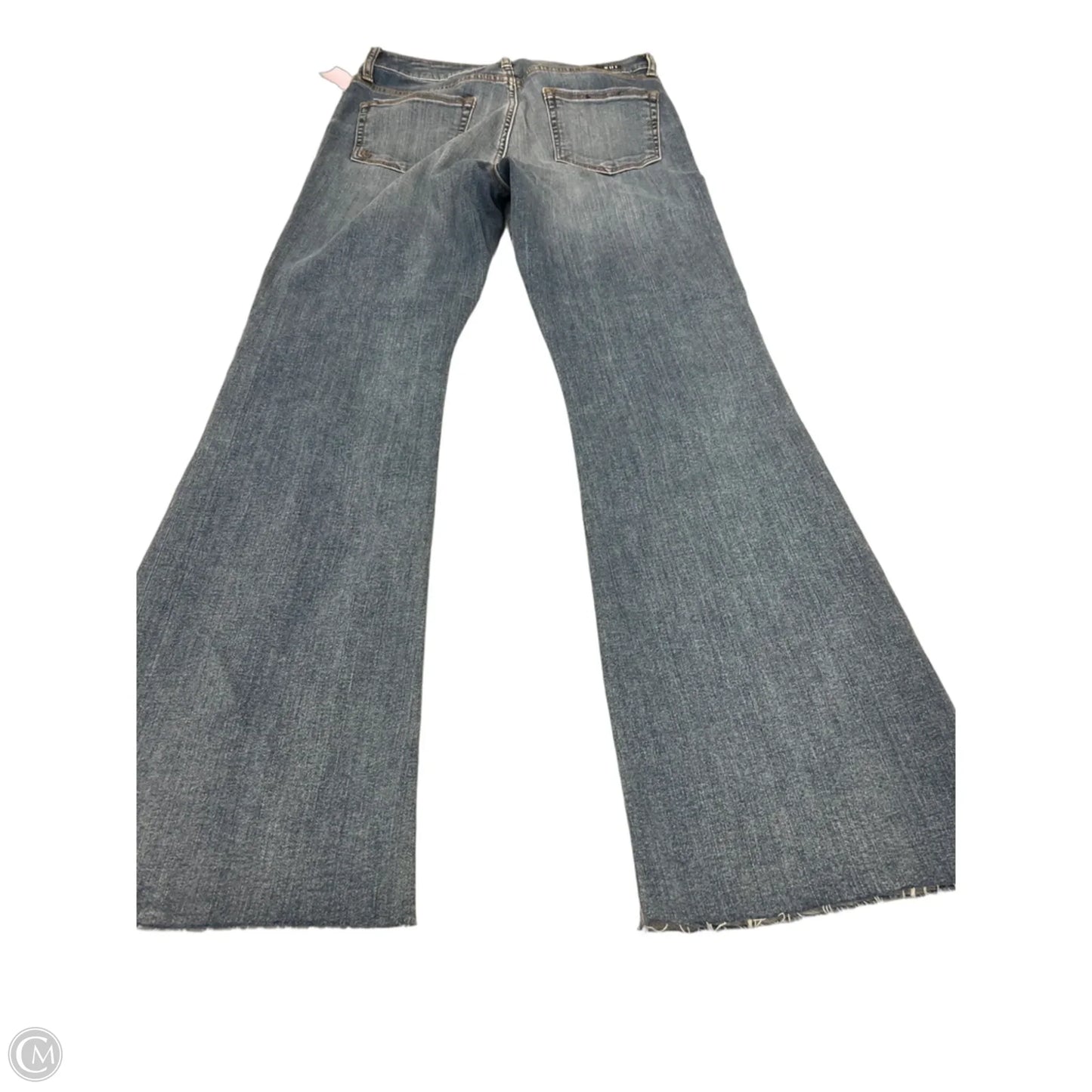 Jeans Flared By Kut In Blue Denim, Size: 8