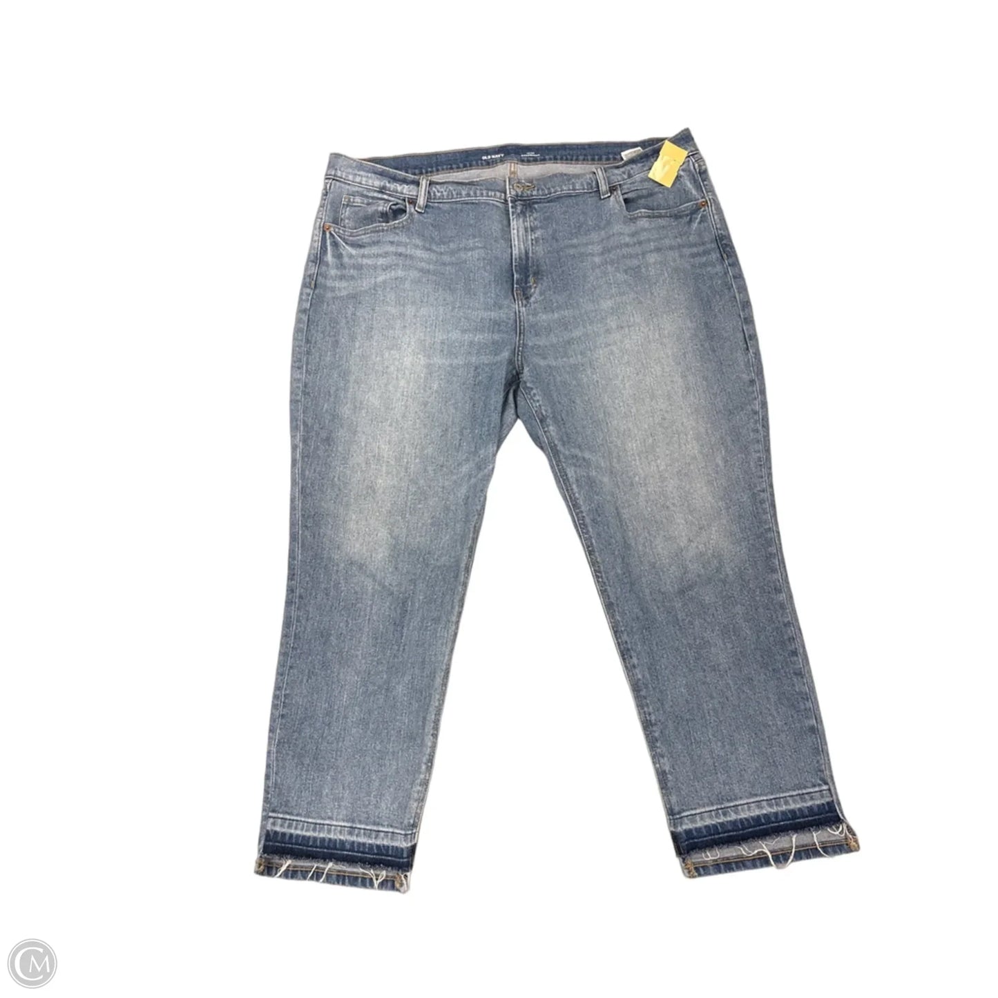 Jeans Boyfriend By Old Navy In Blue Denim, Size: 18