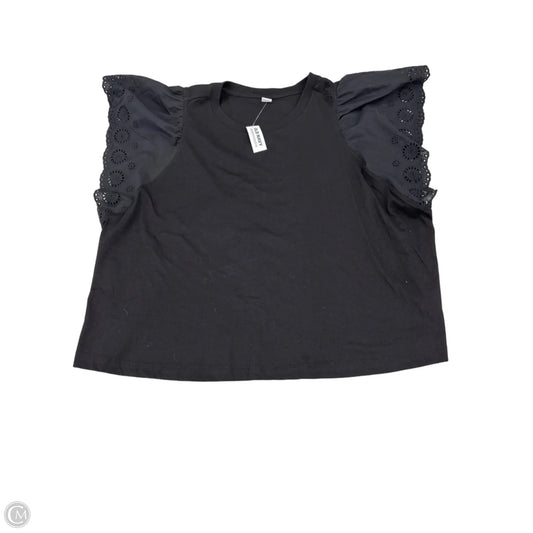 Top Short Sleeve By Old Navy In Black, Size: 2x