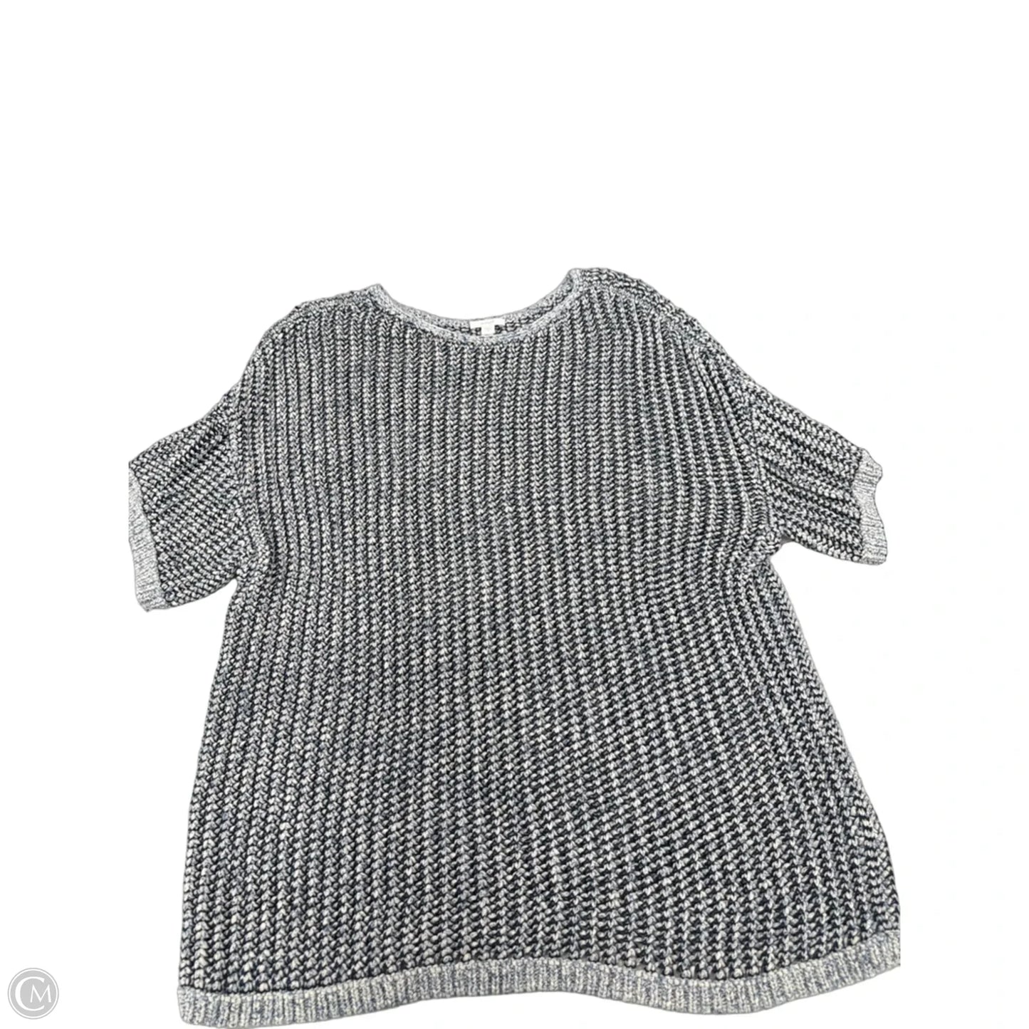 Top Short Sleeve By Pure Jill In Blue, Size: 2x
