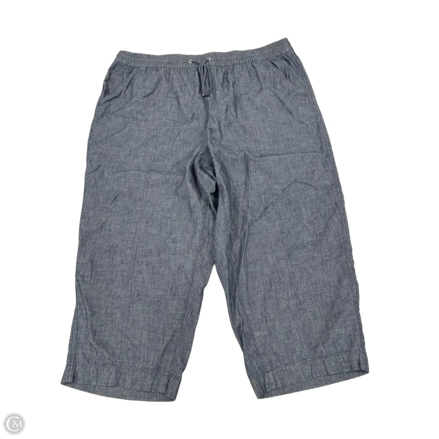 Pants Chinos & Khakis By Croft And Barrow In Blue Denim, Size: 18