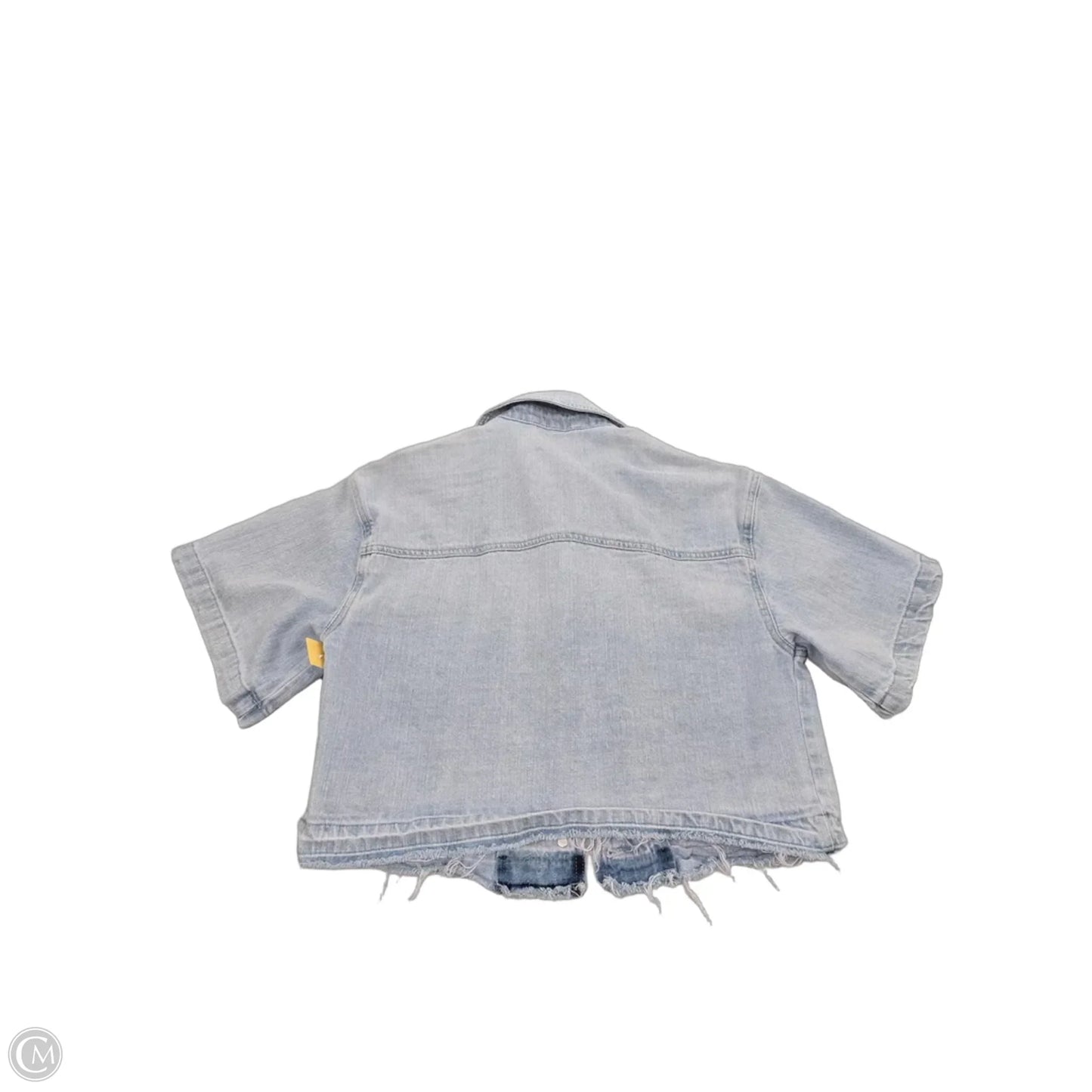 Top Short Sleeve By Blanknyc In Blue Denim, Size: Xs