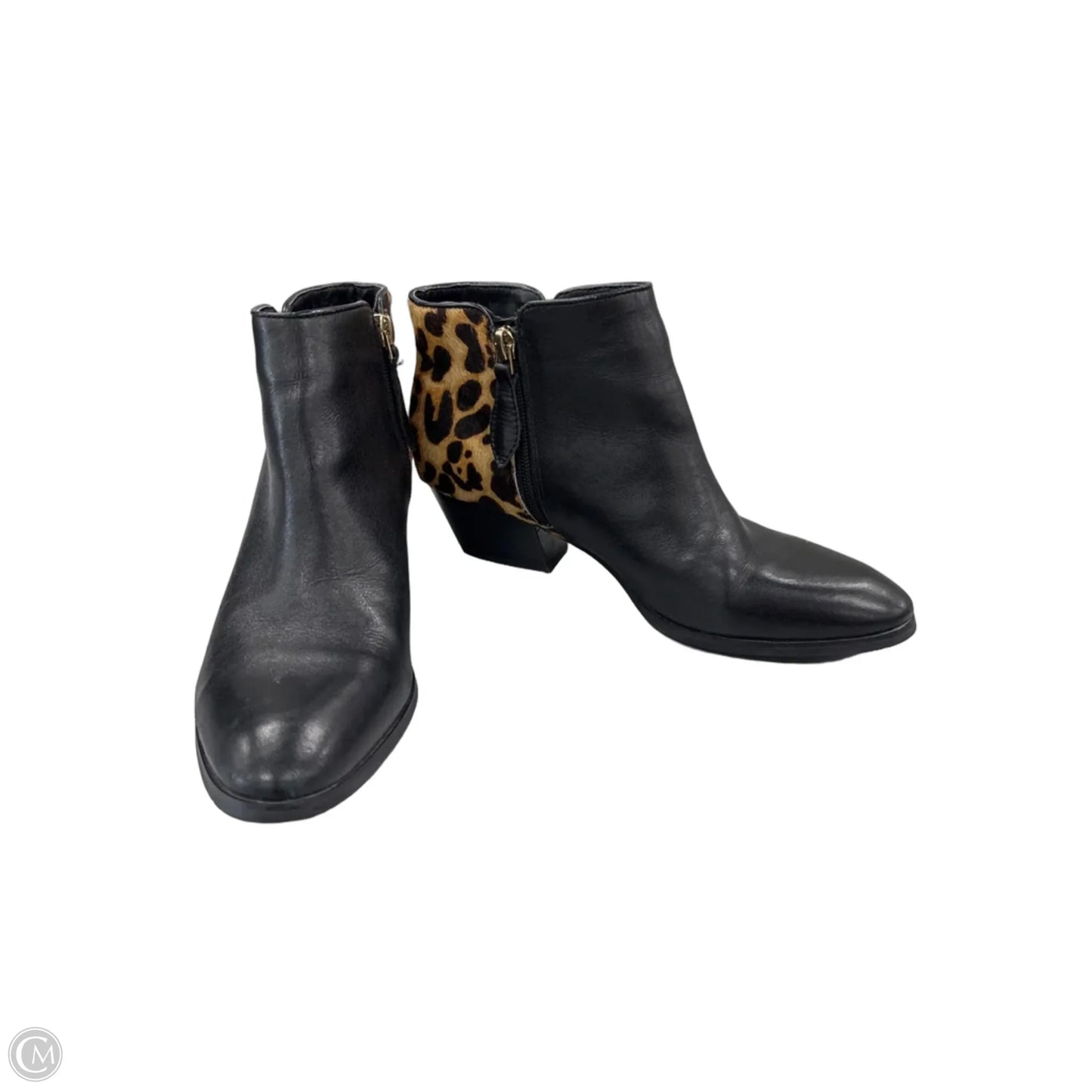 Shoes Heels Kitten By Franco Sarto In Animal Print, Size: 6.5