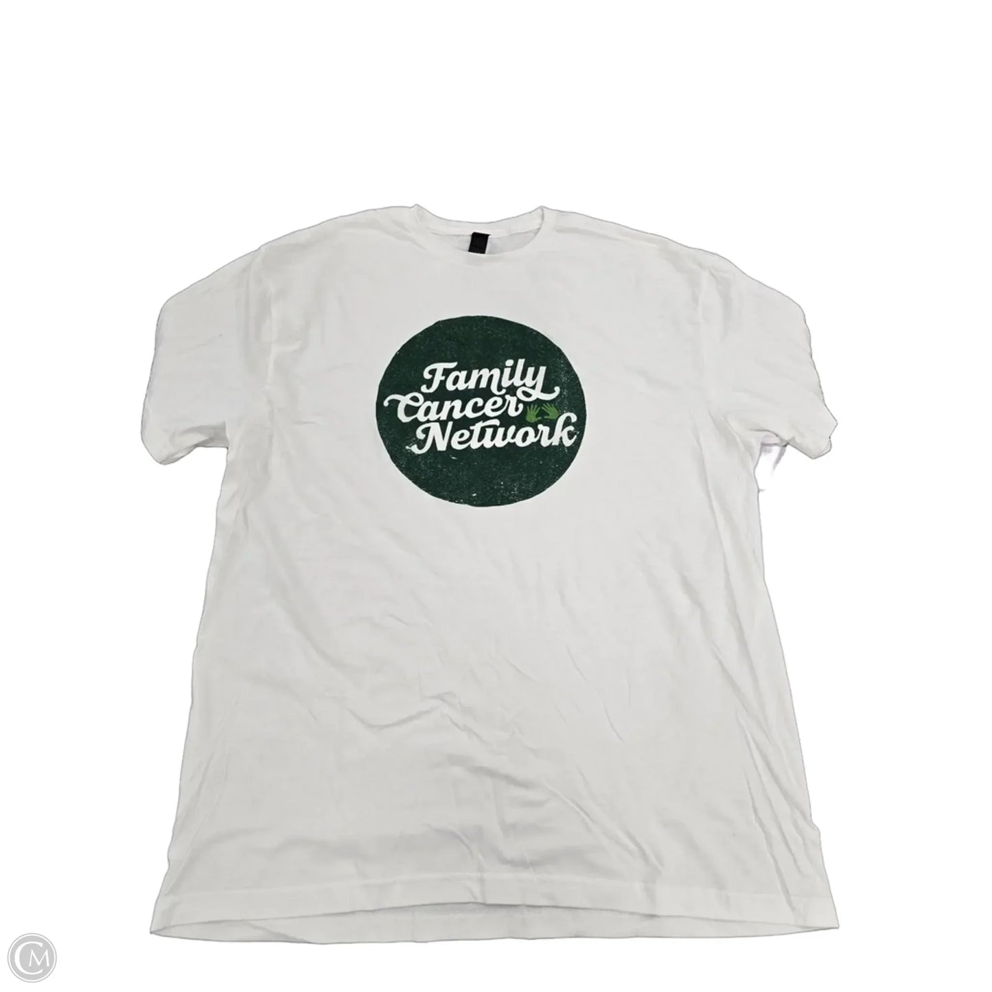 Top Short Sleeve By Gildan In White, Size: Xl