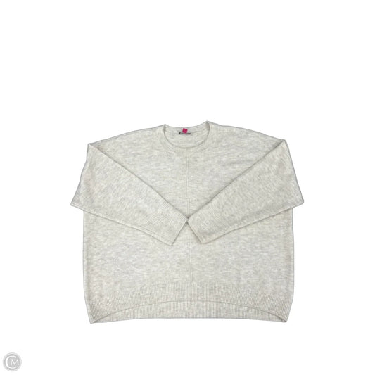 Sweater By Vince Camuto In Cream, Size: Xl