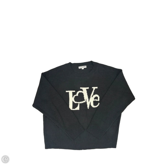Sweater By Cme In Black, Size: L