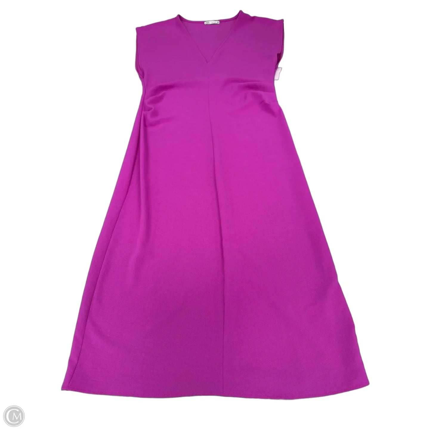 Dress Casual Maxi By Zara In Purple, Size: M