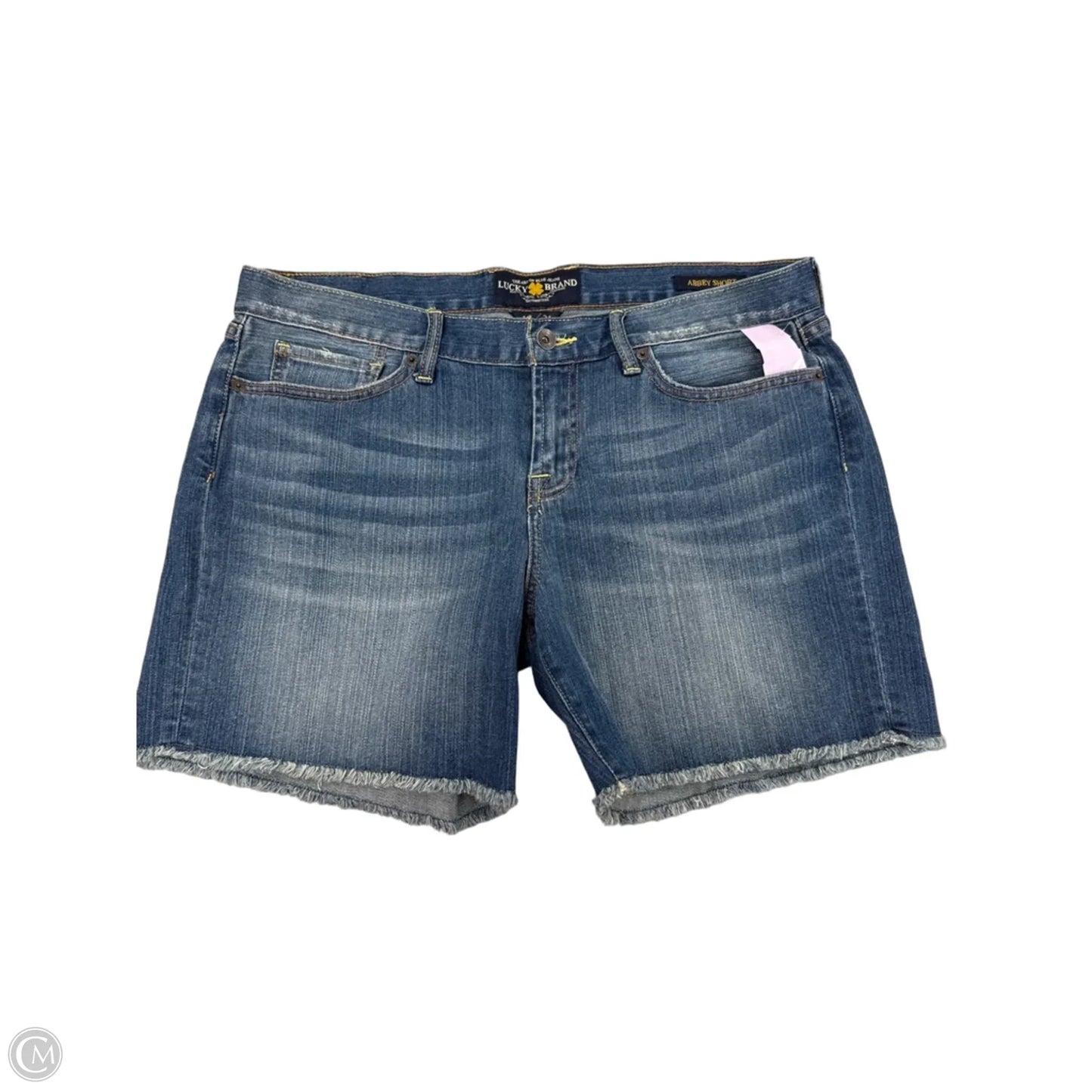 Shorts By Lucky Brand In Blue Denim, Size: 12