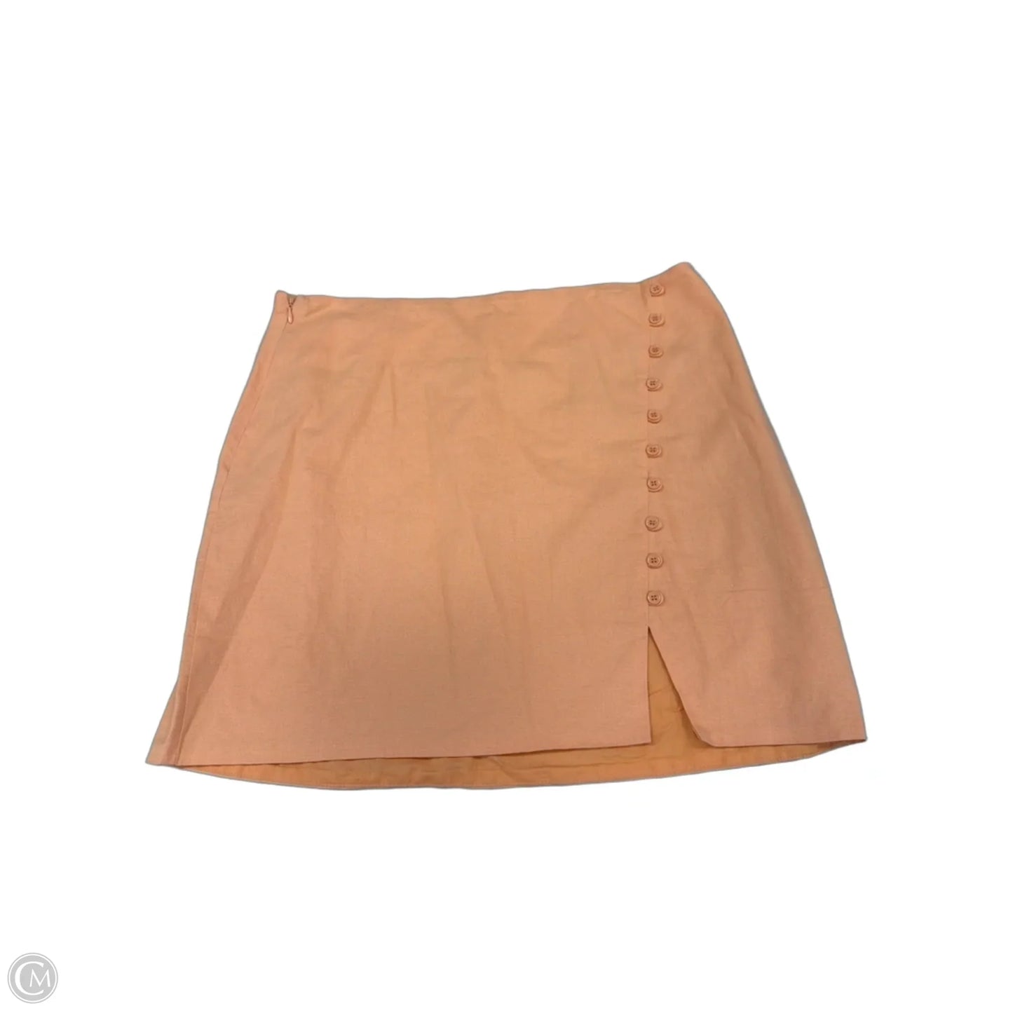 Skirt Mini & Short By Francesca’s In Orange, Size: 12